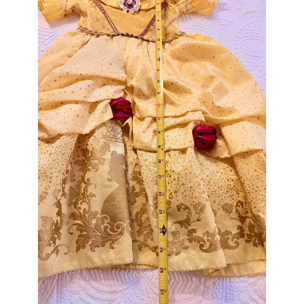 Disney Store Official Belle Costume Dress Toddler Girls Size 3T